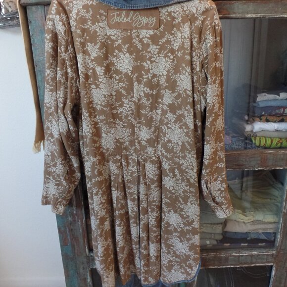 Jaded Gypsy Denim Tuxedo Reversable Jacket - Picture 8 of 10